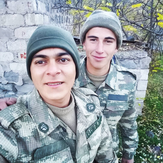 İki gün öncə şəhid olan Elçin Əliyev - FOTO/VİDEO