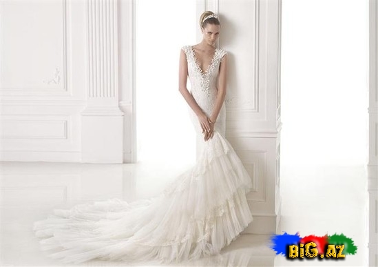 2015-ci ilin gəlinlik modelləri - FOTO