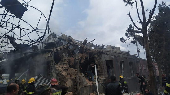 Ermənilərin Gəncədə törətdiyi ilk terrordan bir il ötür