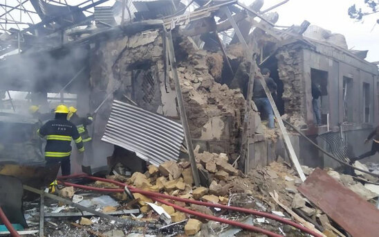 Ermənilərin Gəncədə törətdiyi ilk terrordan bir il ötür