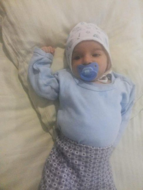 Ölümlə çarpışan körpənin anası Birinci vitse-prezidentə müraciət etdi - FOTOLAR