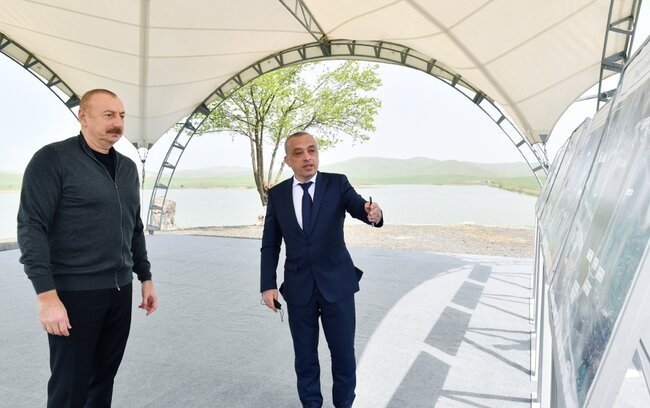 Prezident Füzuli və Şuşaya getdi - FOTOLAR