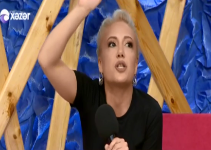 Səidə canlı yayımda Xoşqədəmlə ÜZ-ÜZƏ GƏLDİ: Sənin ixtiyarın yoxdur... - FOTO