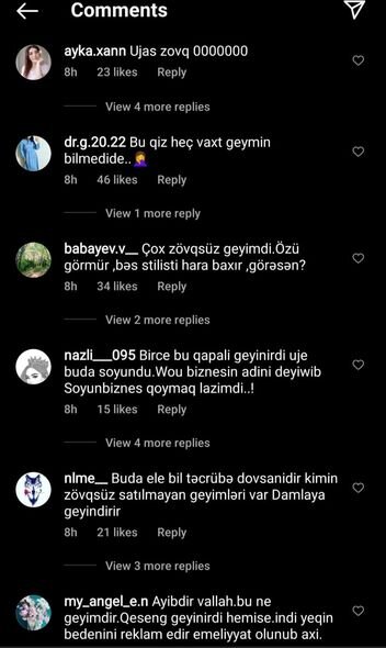 Damlanın səhnə geyimi BƏYƏNİLMƏDİ - VİDEO