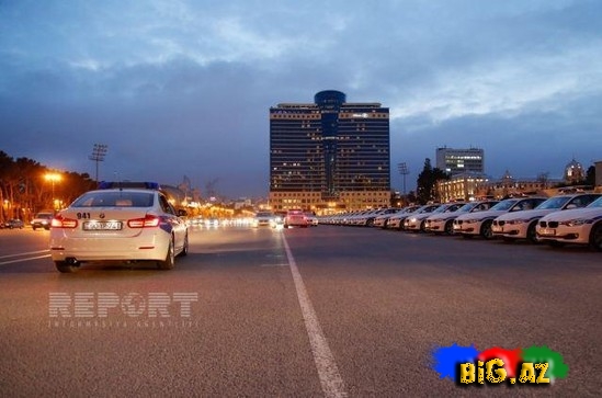 Azərbaycan polislərinin yeni avtomobilləri - FOTO
