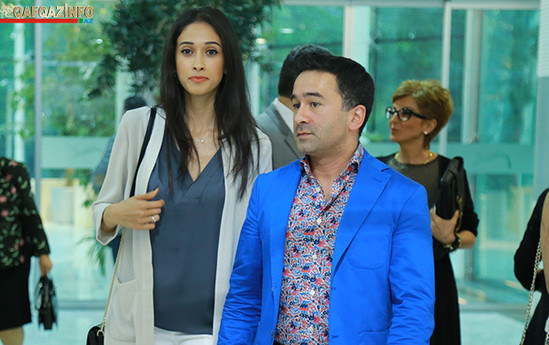 Cabir və Tahir İmanovlar xanımları ilə - FOTOLAR