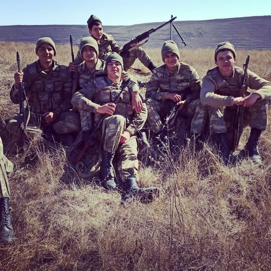 İki gün öncə şəhid olan Elçin Əliyev - FOTO/VİDEO