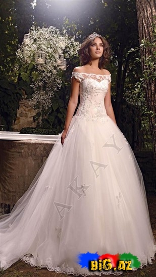 2015-ci ilin gəlinlik modelləri - FOTO