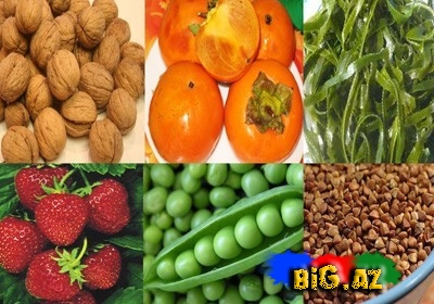 Bu qidalar yodla zəngindir