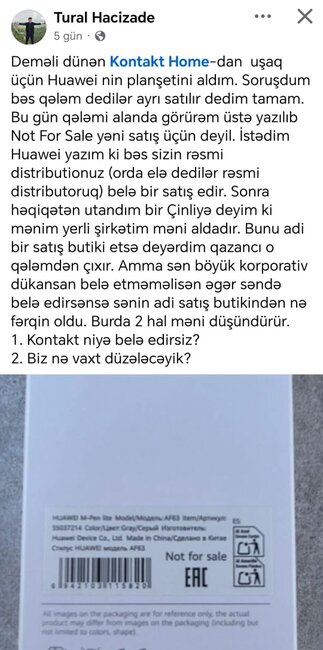 "Kontakt Home"la bağlı daha bir narazılıq: "Bizi aldadırlar" - Foto