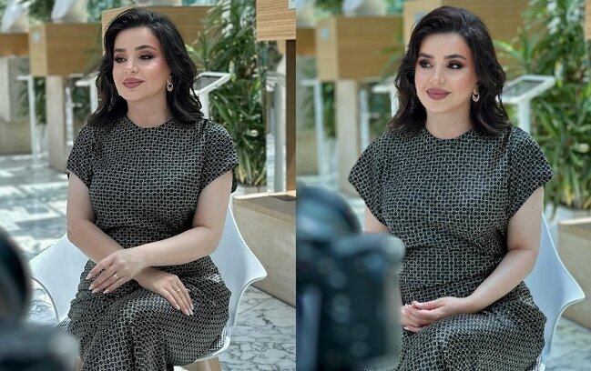 Kamilə Nəbiyevanın hamiləlik - Fotoları