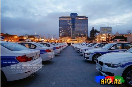 Azərbaycan polislərinin yeni avtomobilləri - FOTO