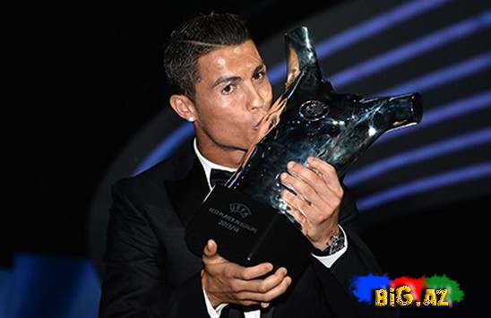 Avropanın ən yaxşı oyunçusu Kriştiano Ronaldo oldu