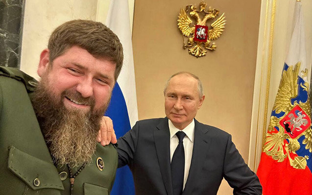 Kadırov Putinlə selfi paylaşdı