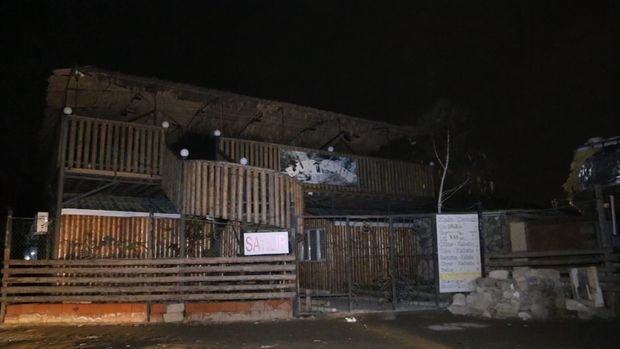 Bakıda kafedə kütləvi dava - VİDEO