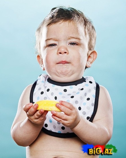 Limonla ilk tanışlıq - FOTO