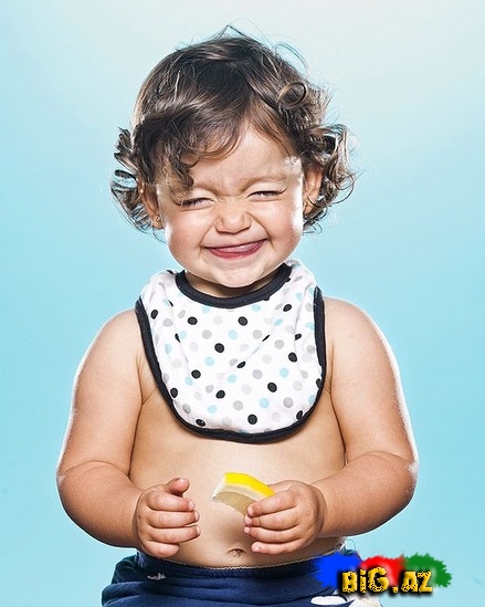 Limonla ilk tanışlıq - FOTO