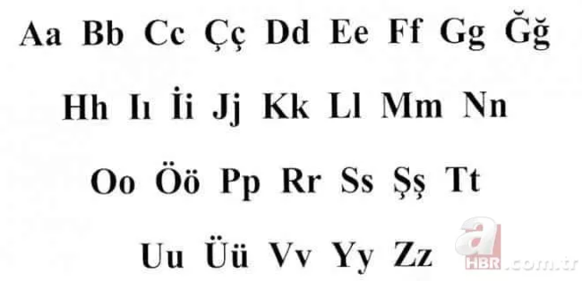 Türklərin tarix boyu istifadə etdiyi əlifbalar! TAM SİYAHI
