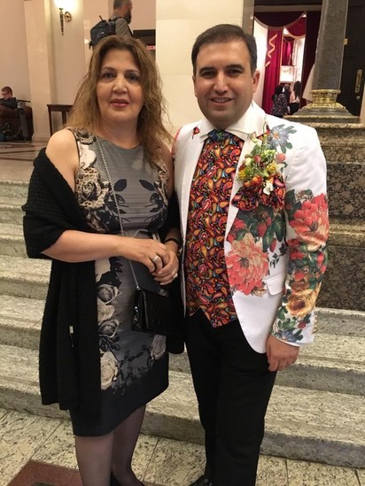 Polad Bülbüloğlunun xanımı və övladları - FOTOLAR