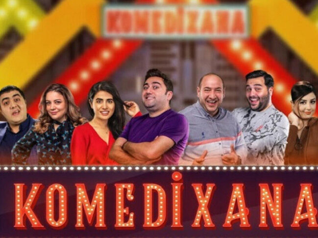 "Komedixana"da tamaşaçının gülüşü aktyorları da güldürdü - VİDEO