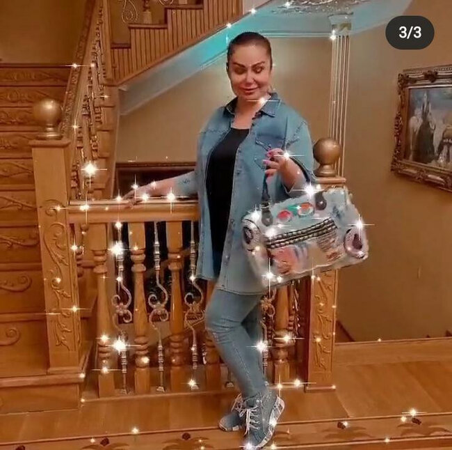 Könül Kərimovanın dəbdəbəli evi - FOTOLAR