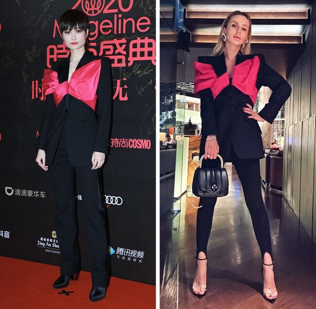 Oxşar geyinən MƏŞHURLAR - FOTO