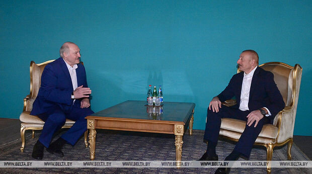İlham Əliyev ilə Aleksandr Lukaşenkonun qeyri-rəsmi görüşü olub - YENİLƏNİB - FOTO