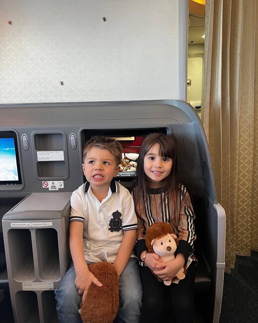 Safurə ailəsiylə Bakıya gəldi - FOTOLAR