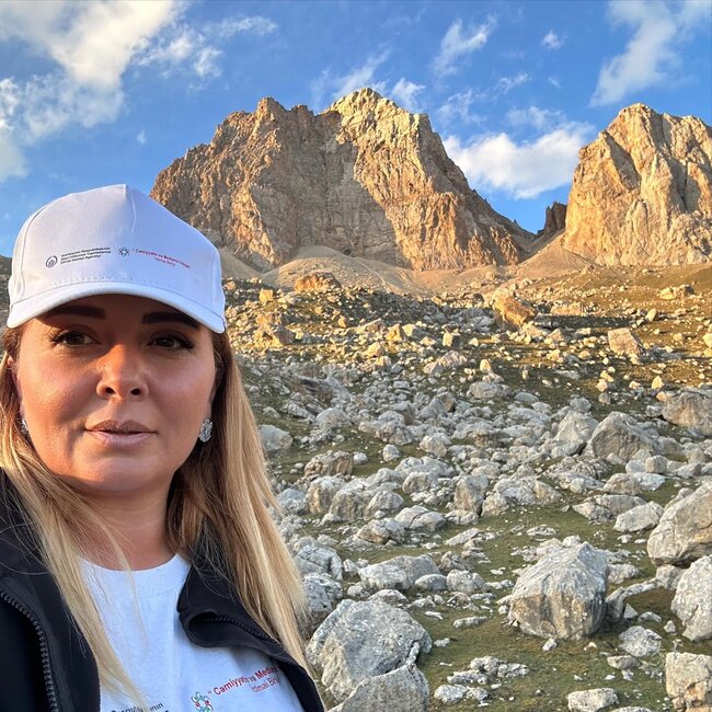 Lalə Azərtaş Heydər Əliyev zirvəsində - Fotolar