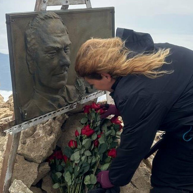 Lalə Azərtaş Heydər Əliyev zirvəsində - Fotolar