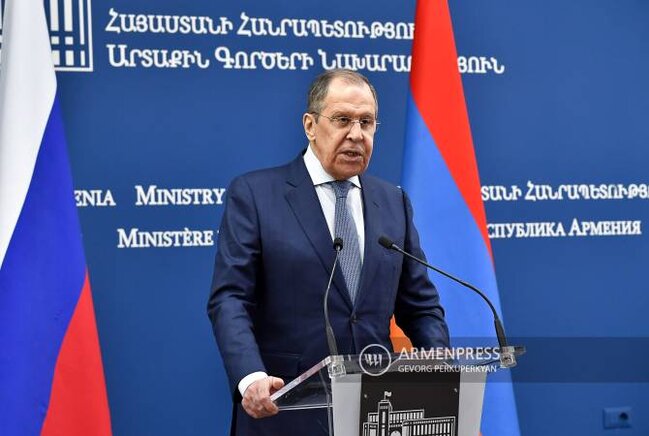 "Azərbaycan, Ermənistan və Rusiya arasında Zəngəzur dəhlizi heç vaxt müzakirə olunmayıb"- Lavrov