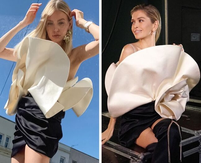 Oxşar geyinən MƏŞHURLAR - FOTO