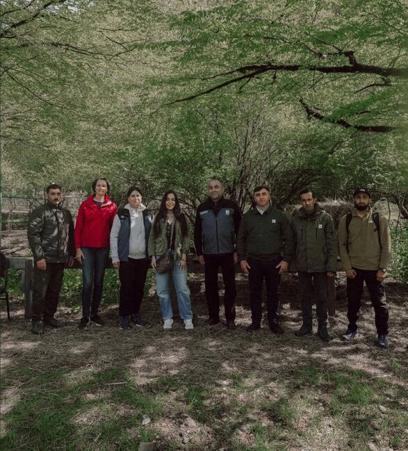 Leyla Əliyeva İsmayıllı səfərindən fotolar paylaşdı