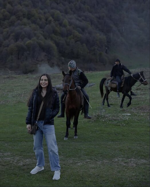 Leyla Əliyeva İsmayıllı səfərindən fotolar paylaşdı