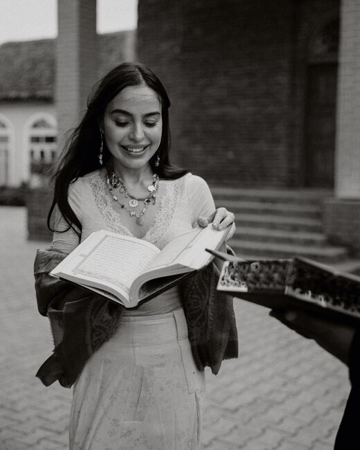 Leyla Əliyeva Masallıda Cümə məscidində - Fotolar