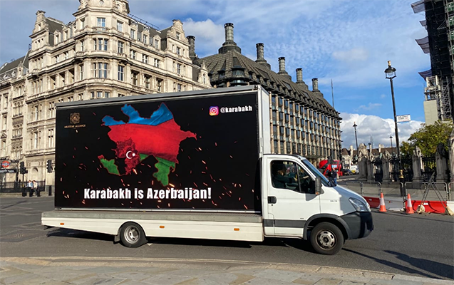 "Karabakh is Azerbaijan" London küçələrində - Foto