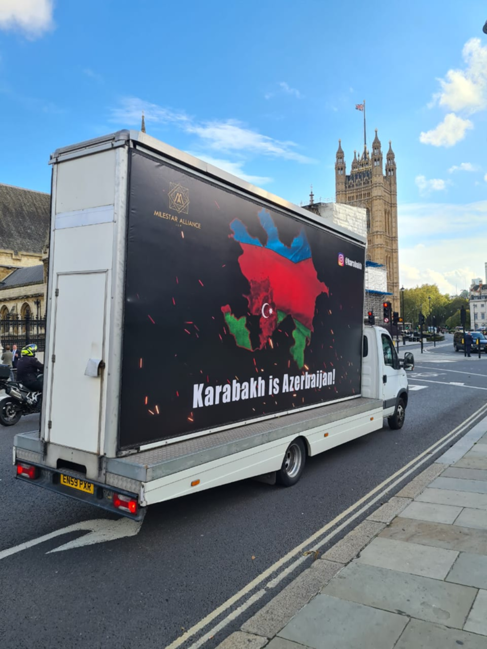 "Karabakh is Azerbaijan" London küçələrində - Foto