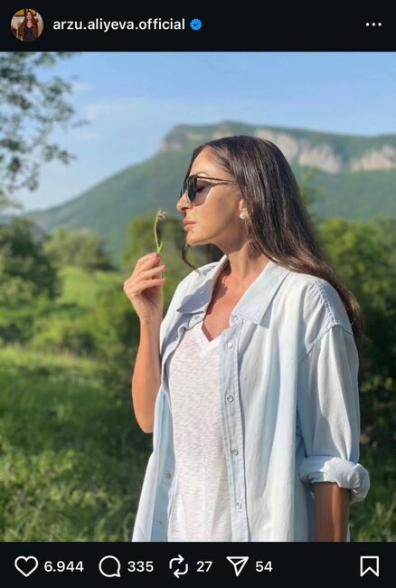 Arzu və Alena Əliyevalardan təbrik - Fotolar - Yenilənib