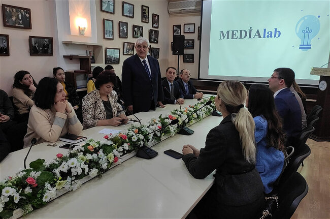 MEDİA Agentliyi ilə Azərbaycan Dillər Universiteti arasında görüş keçirilib