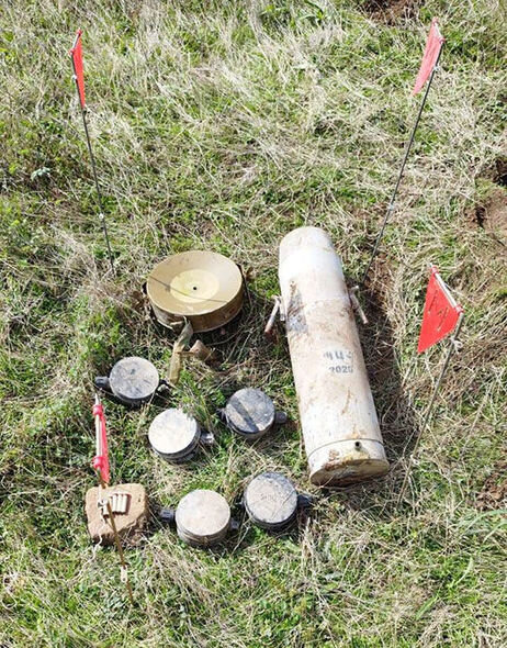 Azərbaycanın Qarabağ bölgəsində mina-tələlər zərərsizləşdirilib - FOTO/VİDEO