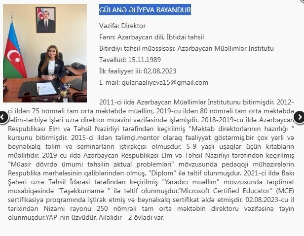 Məktəb direktorunun diplomu saxtadır? (İDDİA)