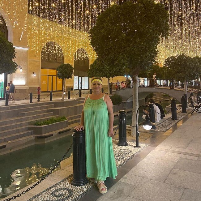 Mətanət İsgəndərli istirahət üçün qızının yanına gedib - FOTOLAR