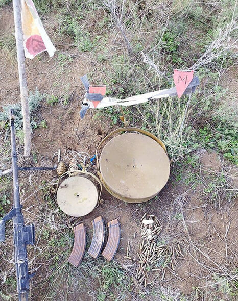 Azərbaycanın Qarabağ bölgəsində mina-tələlər zərərsizləşdirilib - FOTO/VİDEO