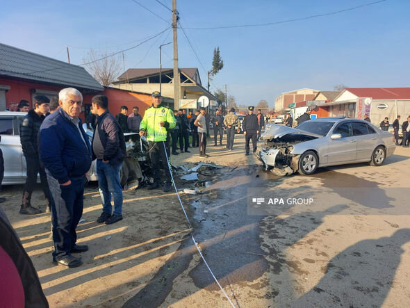 Masallıda zəncirvari qəza baş verib, xəsarət alanlar var - FOTO