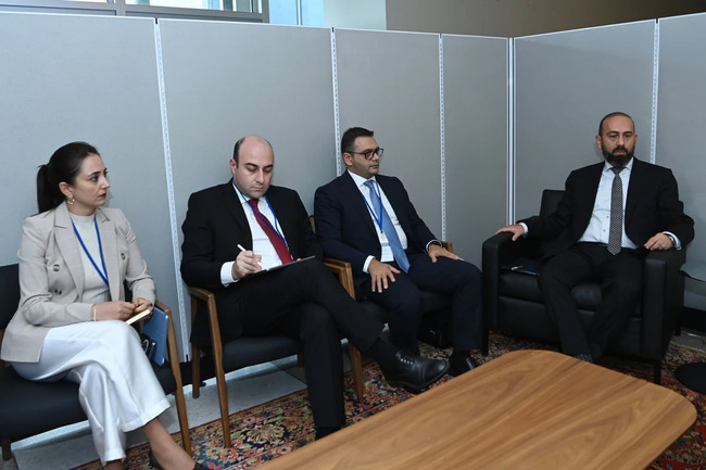 Bayramov Nyu-Yordka Mirzoyanla görüşdü: Nələr müzakirə edildi? (FOTO)