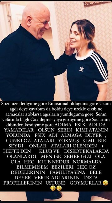 "Məni qayışla döymüsən, minnətdaram"