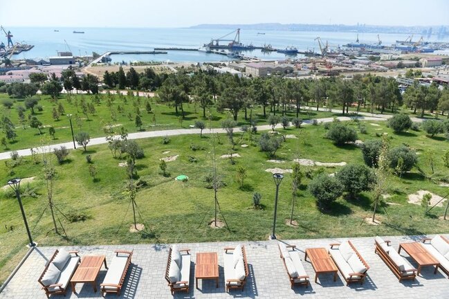 Mehriban Əliyeva ad günündə açılışa qatıldı - FOTOLAR