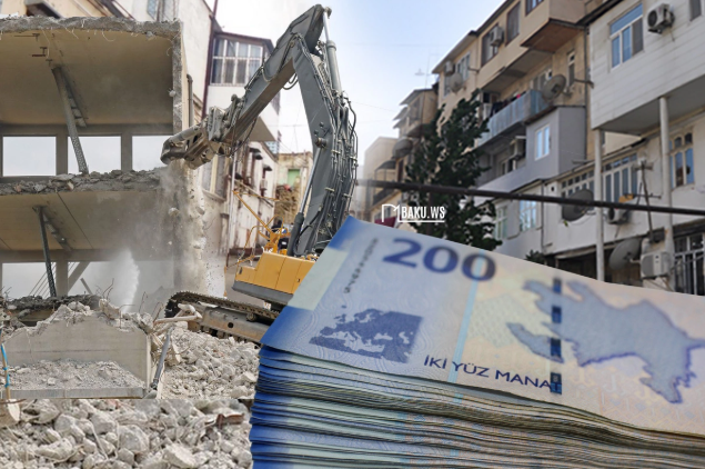 Bakıda bu ərazidə binalar SÖKÜLƏCƏK