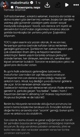 Matizin qalmaqallı mahnısı Türkiyədə bloklandı