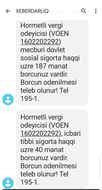 Azərbaycanda qəribə hadisə! 5 il öncə vəfat edən şəxsin adına vergi və tibbi sığorta borcu gəldi - FOTO